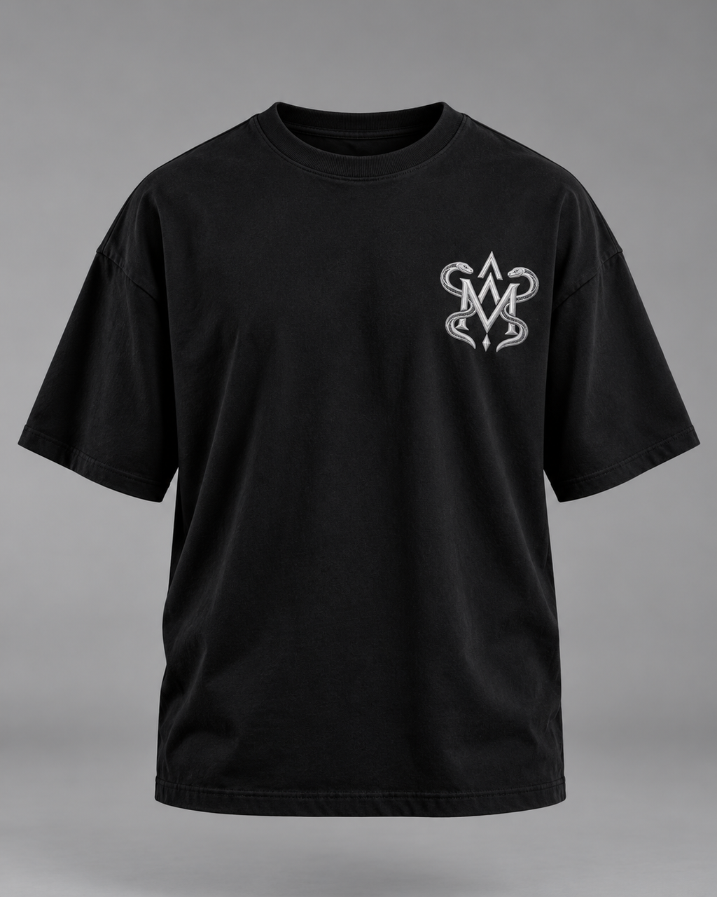 MEDUSSA SNAKE | Playera Oversize Medussa Negra | Lifestyle & Training Wear