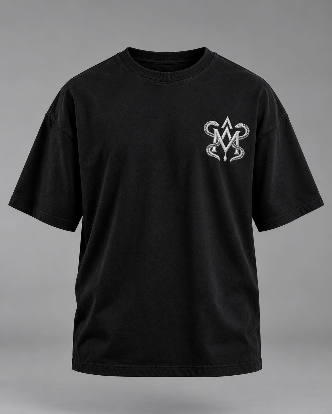 MEDUSSA SNAKE | Playera Oversize Medussa Negra | Lifestyle & Training Wear