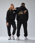 Hoodie Medussa Creation | Unisex Black Hoodie