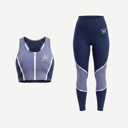 Conjunto Deportivo Medussa - Edición Steel & Navy Block