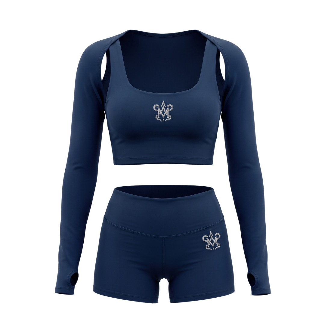 Conjunto Dama Deportivo Medussa - Edición Midnight Navy