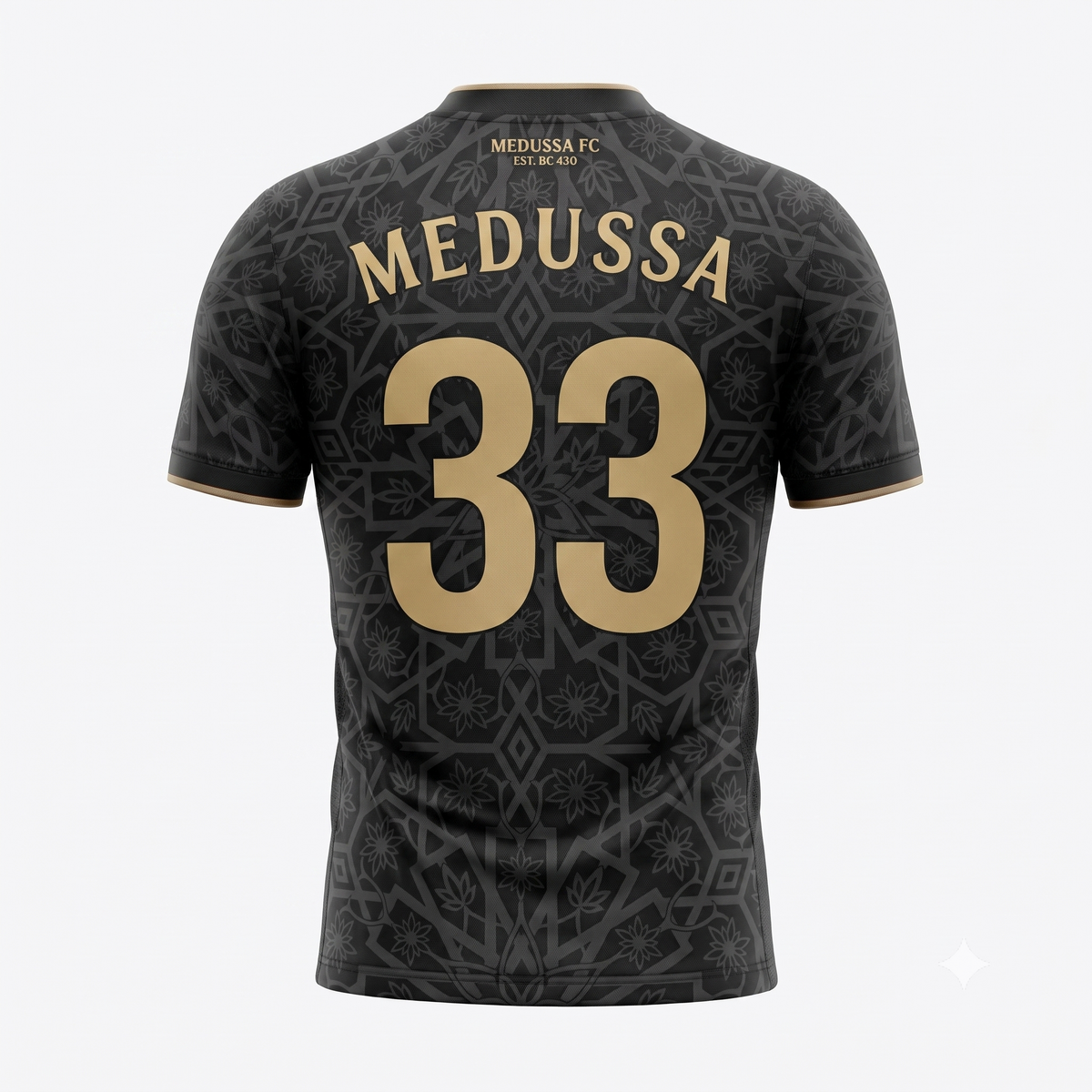 Jersey Oficial Medussa FC - Edición Black Gold